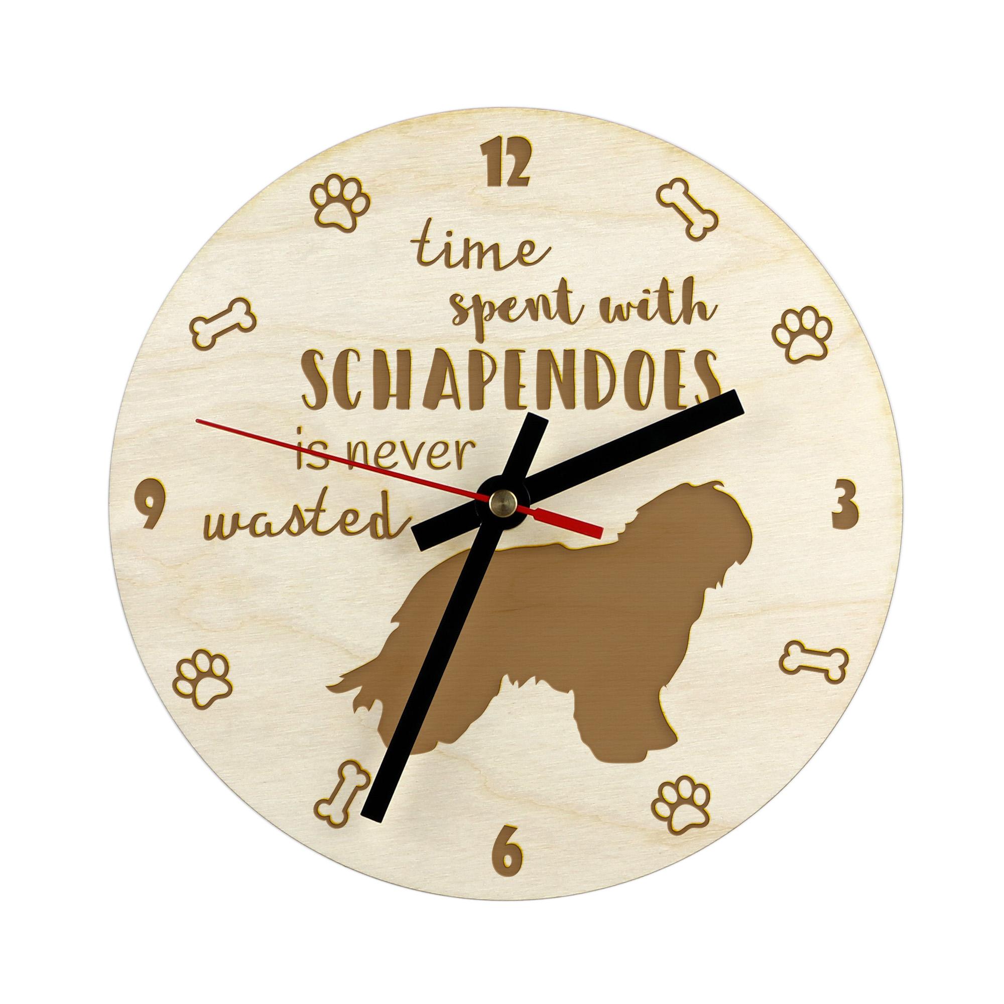 Schapendoes, Dutch Sheepdog, Nederlandse Schapendoes - clock with dog, wooden clock with engraving, personalised clock by Art-Dog
Schapendoes, Dutch Sheepdog, Nederlandse Schapendoes - clock with dog, wooden clock with engraving, personalised clock by Art-Dog