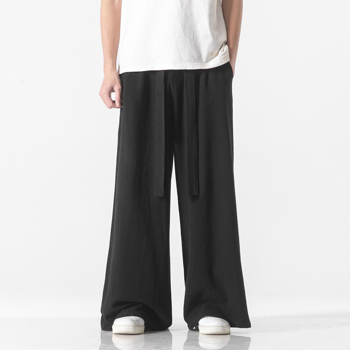 Men s Cotton Linen Ethnic Wide-Leg Pants, Casual Loose Skirt Style, Plus Size, 2022 Spring/Summer Collection 3XL чёрный
Men s Cotton Linen Ethnic Wide-Leg Pants, Casual Loose Skirt Style, Plus Size, 2022 Spring/Summer Collection 3XL чёрный