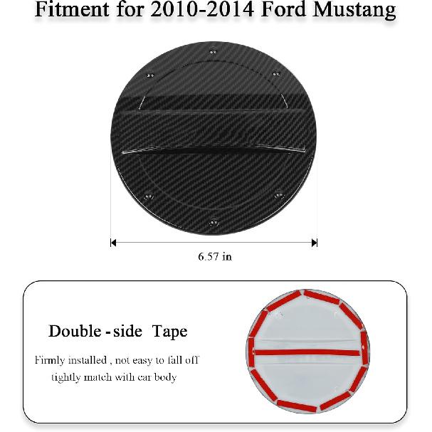 RT-TCZ Carbon Fiber Fuel Filler Door Gas Tank Cap Cover Accessories for 2010 2011 2012 2013 2014 Ford Mustang
RT-TCZ Carbon Fiber Fuel Filler Door Gas Tank Cap Cover Accessories for 2010 2011 2012 2013 2014 Ford Mustang