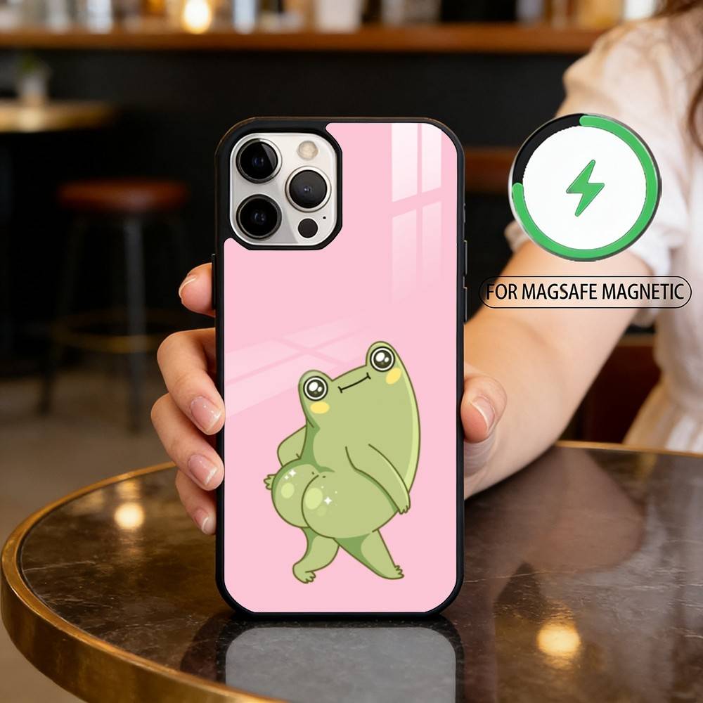 T-The F-Frog C-Cute Magnetic For Magsafe Wireless Charging Phone Case For iPhone17,16,15,14,13,12,11 Plus,Pro Max iPhone13
T-The F-Frog C-Cute Magnetic For Magsafe Wireless Charging Phone Case For iPhone17,16,15,14,13,12,11 Plus,Pro Max iPhone13