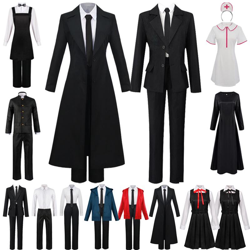 Chainsaw Man Cosplay Costume: Makima, Asa Mitaka, Devil Hunter, Power, Hirofumi Yoshida, Nurse Uniform L
Chainsaw Man Cosplay Costume: Makima, Asa Mitaka, Devil Hunter, Power, Hirofumi Yoshida, Nurse Uniform L