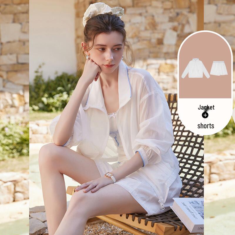Women s Summer Ribbed Cardigan & Shorts Set S
Women s Summer Ribbed Cardigan & Shorts Set S