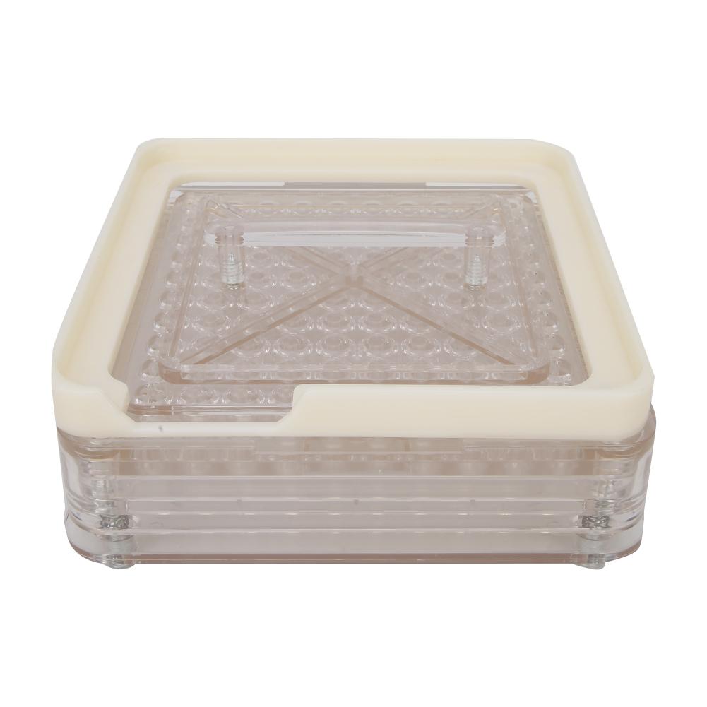 1#100 отверстий Инструмент для заполнения капсул Пустые пластины для капсул Машина для заполнения капсул 1# Прозрачный
1#100 отверстий Инструмент для заполнения капсул Пустые пластины для капсул Машина для заполнения капсул 1# Прозрачный