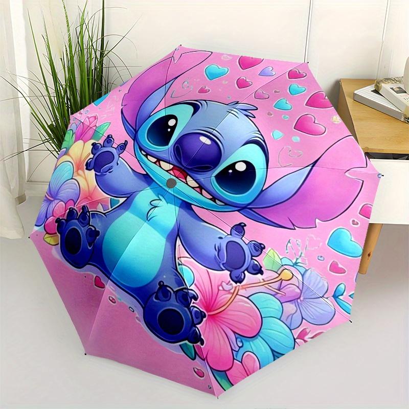 Stitch,Hearts Themed folding umbrella, the best choice for gift giving, 8 ribs, casual, durable, lightweight and portable travel umbrella, s
Stitch,Hearts Themed folding umbrella, the best choice for gift giving, 8 ribs, casual, durable, lightweight and portable travel umbrella, s