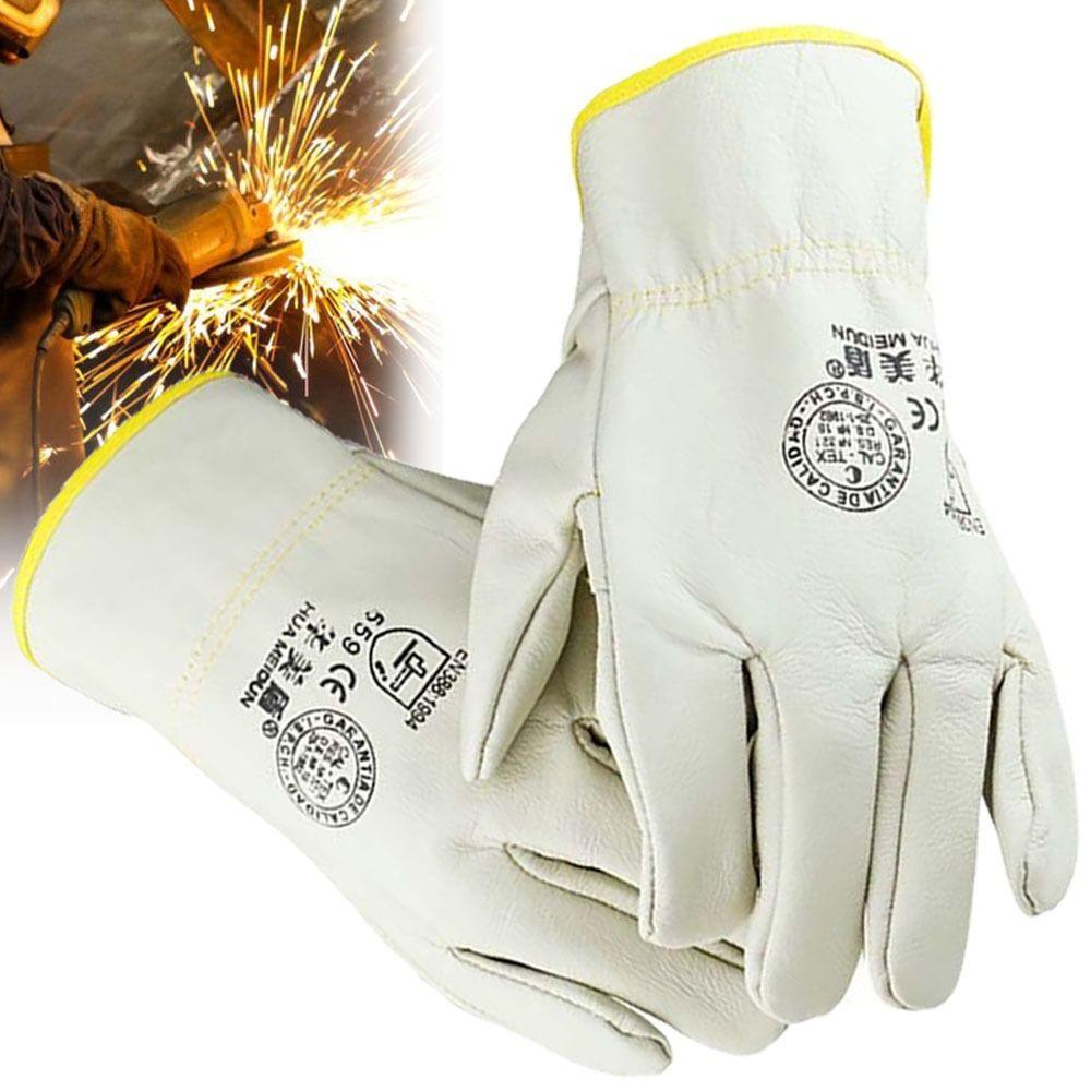 Heat-Resistant Welding Gloves Leather Protective Mittens Durable Work Safe Glove Workplace
Heat-Resistant Welding Gloves Leather Protective Mittens Durable Work Safe Glove Workplace