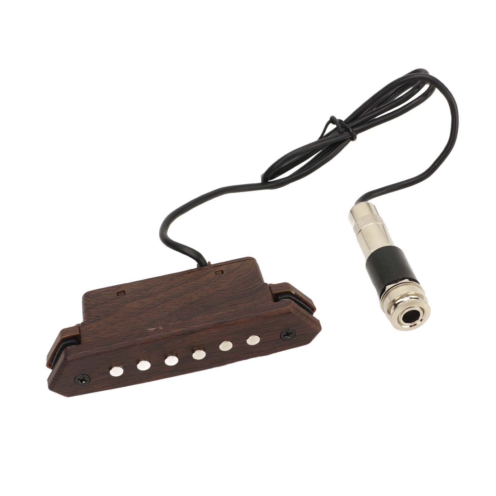 Guitar Pickup Kit Noise Reduction Hole Free Acoustic Guitar Double Coil Soundhole Pickup Amplifier for Replacement
Guitar Pickup Kit Noise Reduction Hole Free Acoustic Guitar Double Coil Soundhole Pickup Amplifier for Replacement