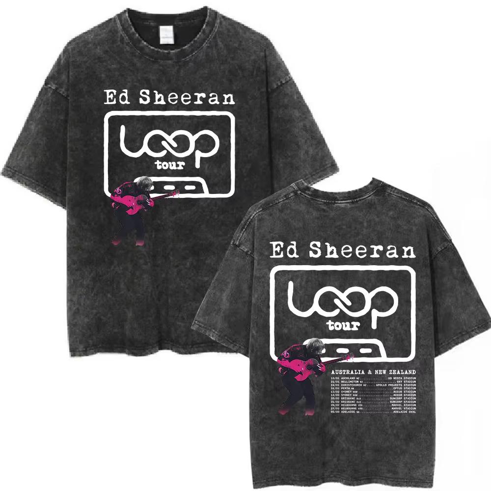 Ed Sheeran Play Tour Graphic T Shirts Mens Women Clothing Fashion Vintage Washed Tshirts Oversized Short Sleeves Tshirts M
Ed Sheeran Play Tour Graphic T Shirts Mens Women Clothing Fashion Vintage Washed Tshirts Oversized Short Sleeves Tshirts M