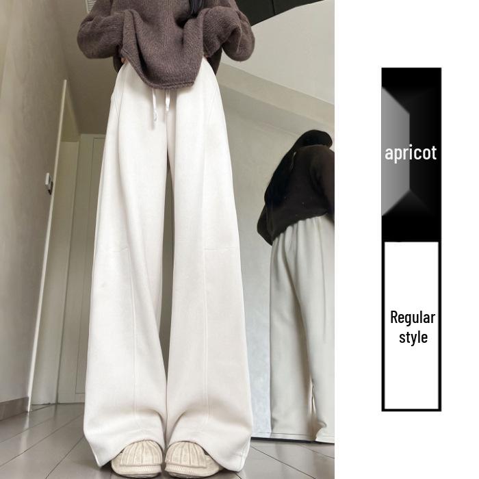 Women s Pink Velvet Wide-Leg High-Waisted Pants - Autumn/Winter Casual Slimming Sweatpants S
Women s Pink Velvet Wide-Leg High-Waisted Pants - Autumn/Winter Casual Slimming Sweatpants S