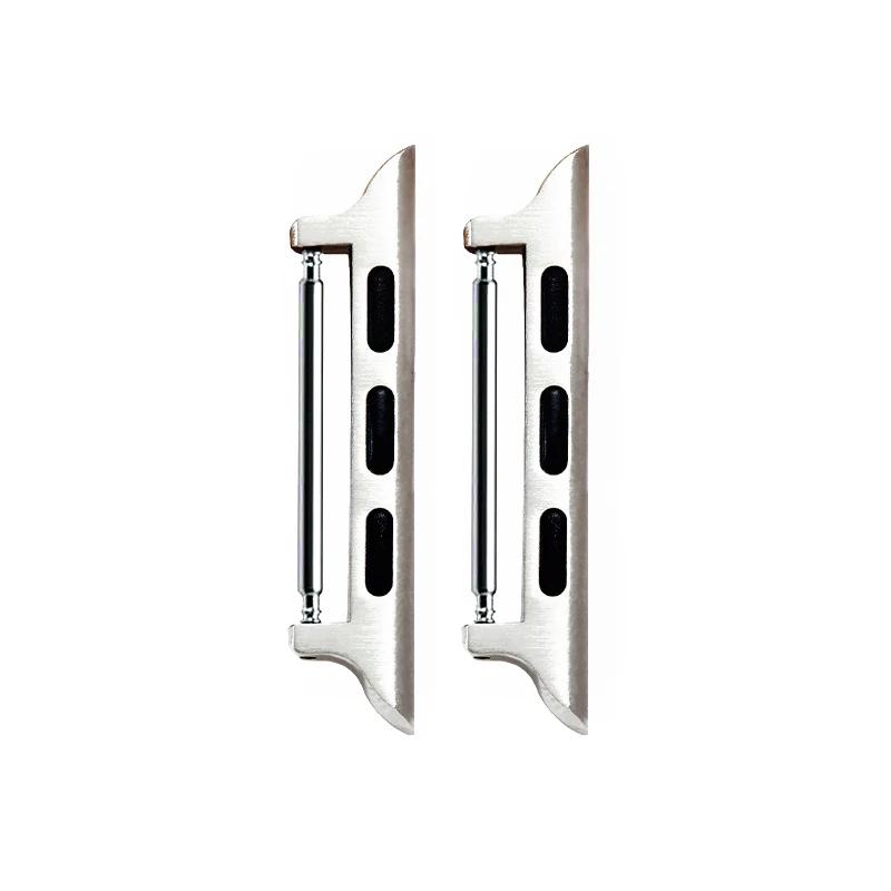 Connector For Apple Watch bands Series 9 8 7 6 5 4 SE 44mm 41mm 45mm Ultra 2 49mm Spring Bar Metal 42 44 45 49mm-22mm серебряный
Connector For Apple Watch bands Series 9 8 7 6 5 4 SE 44mm 41mm 45mm Ultra 2 49mm Spring Bar Metal 42 44 45 49mm-22mm серебряный