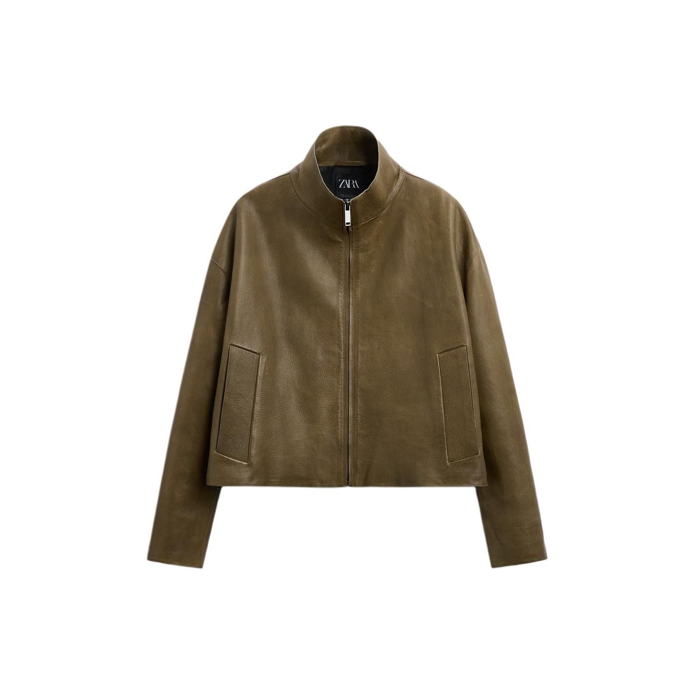 Zara Solid Color Comfortable Long Sleeve Stand Collar Casual Jacket Men jackets Dark-Olive-Green 2521203-528 S
Zara Solid Color Comfortable Long Sleeve Stand Collar Casual Jacket Men jackets Dark-Olive-Green 2521203-528 S