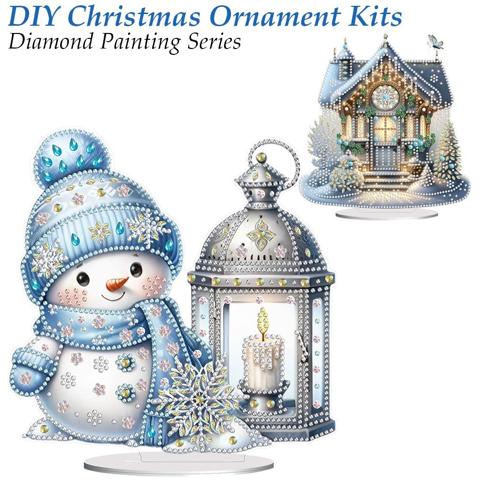 Acrylic Christmas House Diamond Painting Tabletop Ornaments Kit Table Top Diamond Painting Ornament Kits for Home Office Decor
Acrylic Christmas House Diamond Painting Tabletop Ornaments Kit Table Top Diamond Painting Ornament Kits for Home Office Decor