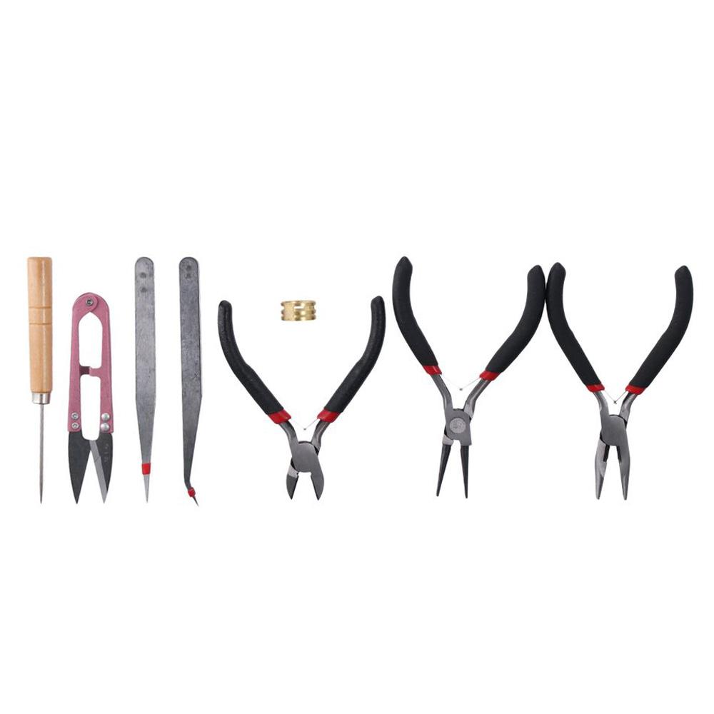 Alloy Tool Set Jewelry Tools Pointed Nose Pliers Pliers Tweezers Scissors Tweezers DIY Tools
Alloy Tool Set Jewelry Tools Pointed Nose Pliers Pliers Tweezers Scissors Tweezers DIY Tools