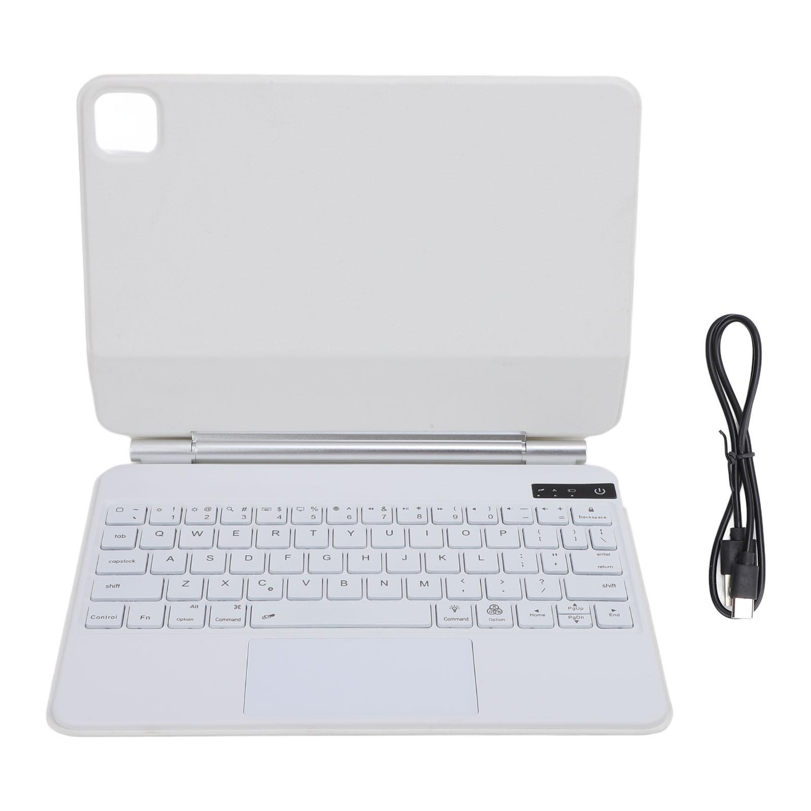 Tablet Keyboard Case Magnetic Backlight Quiet Bluetooth TouchPad Keyboard Protective Case for IOS белый
Tablet Keyboard Case Magnetic Backlight Quiet Bluetooth TouchPad Keyboard Protective Case for IOS белый