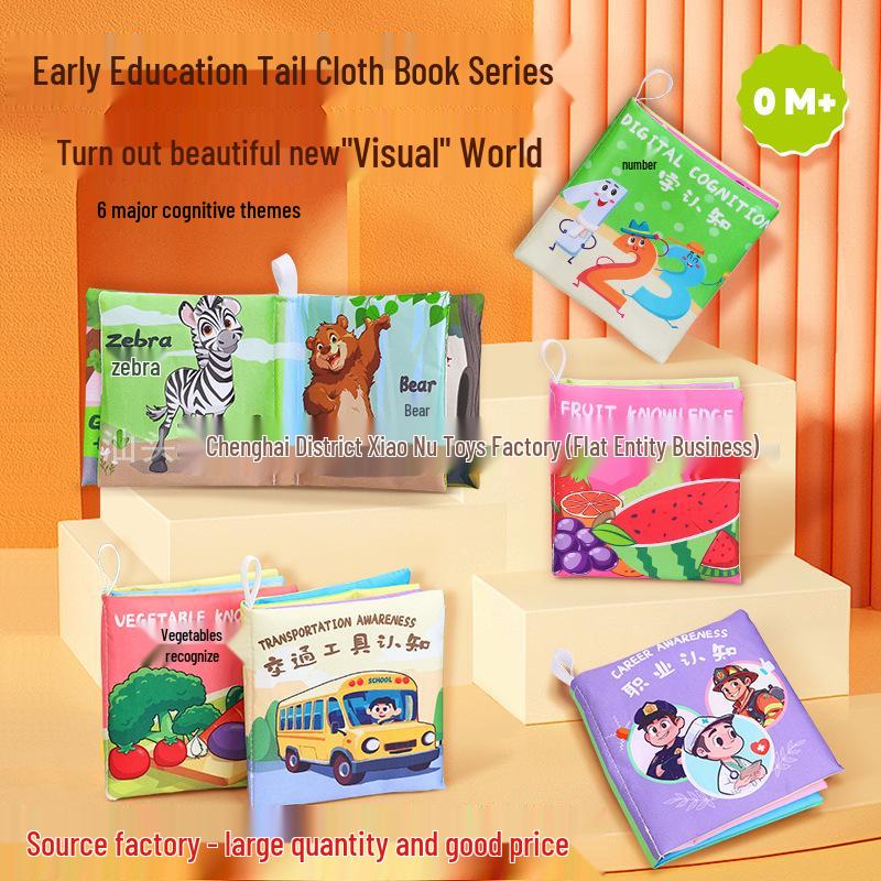 Cross-border Children s Crinkle Cloth Book: Tear-Proof, Educational Baby Toy for Early Learning and Enlightenment
Cross-border Children s Crinkle Cloth Book: Tear-Proof, Educational Baby Toy for Early Learning and Enlightenment