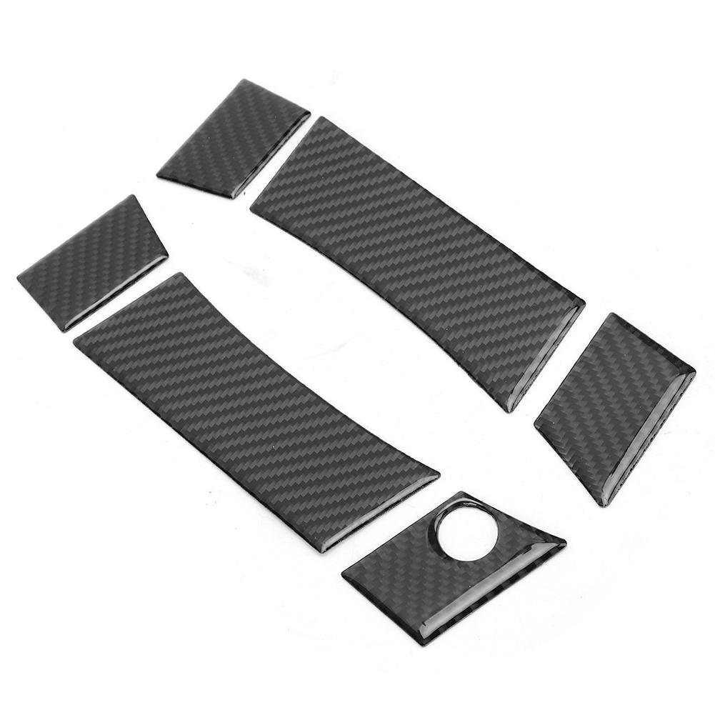 6Pcs Set Carbon Fiber Exterior Door Handle Trim Covers Fit for Nissan 350Z COUPE 2003‑2009RHD
6Pcs Set Carbon Fiber Exterior Door Handle Trim Covers Fit for Nissan 350Z COUPE 2003‑2009RHD