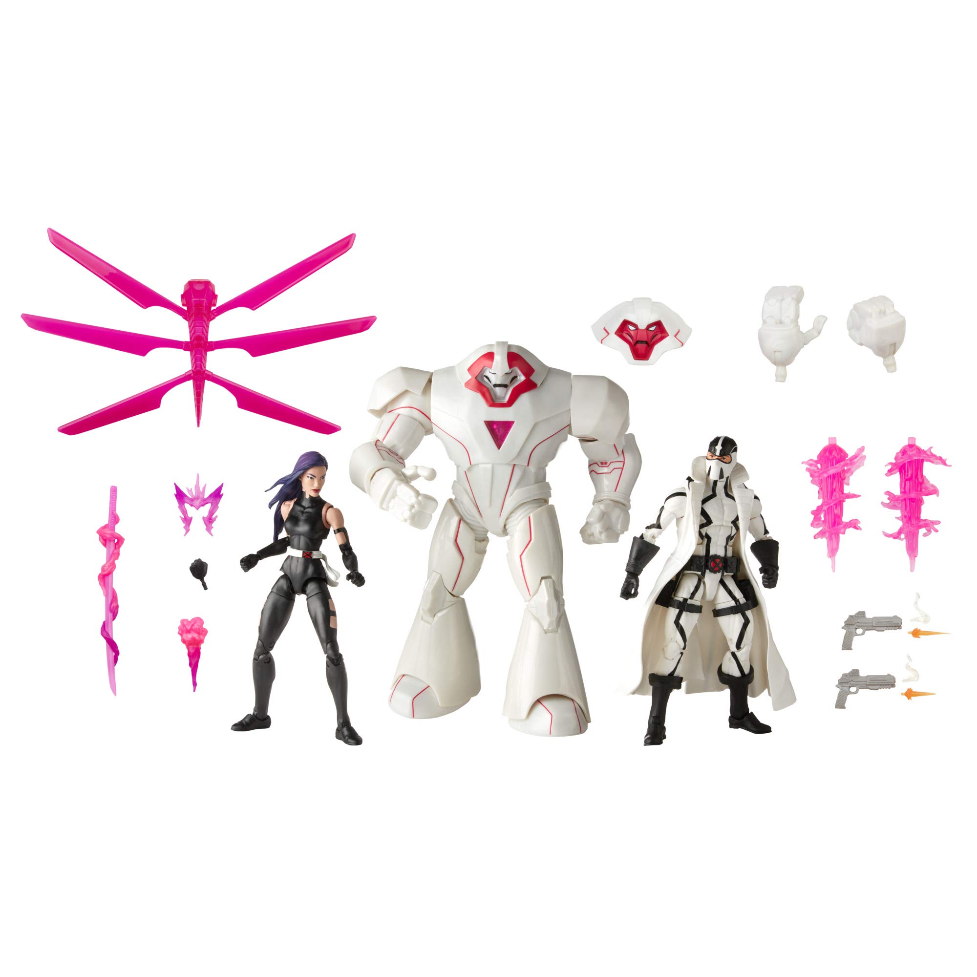 MARVEL Marvel Legends Series Psylocke Nimrod Fantomex Action Figure Set E9298 Подлинный продукт & & 6 дюймов
MARVEL Marvel Legends Series Psylocke Nimrod Fantomex Action Figure Set E9298 Подлинный продукт & & 6 дюймов