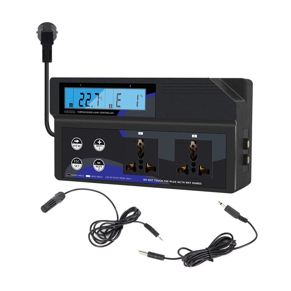 WIFI Connect 0-80℃ Digital Temperature Controller 0-90%RH Humidity Controller Thermoregulator Aquarium Incubator
WIFI Connect 0-80℃ Digital Temperature Controller 0-90%RH Humidity Controller Thermoregulator Aquarium Incubator