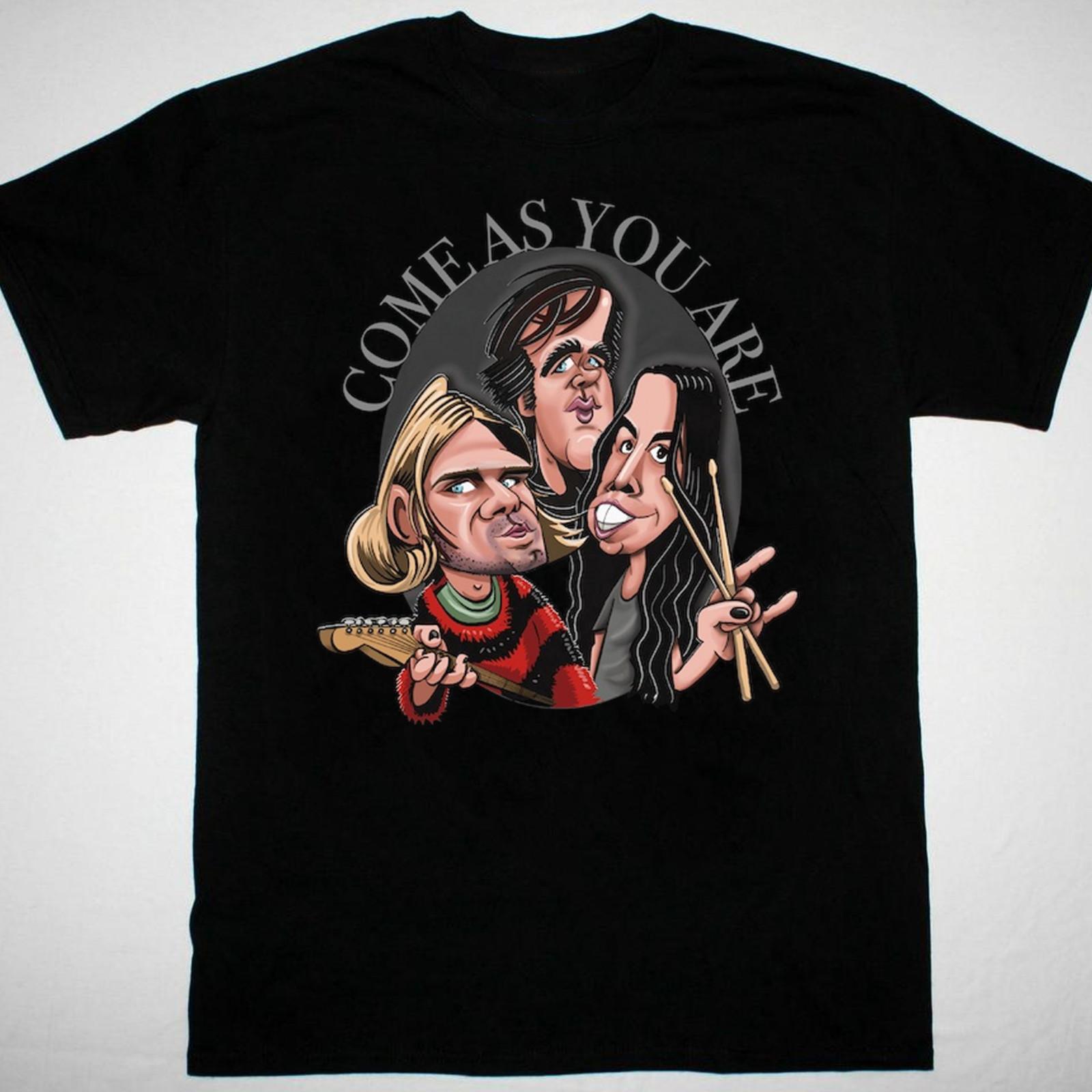 26 NIRVANA band caricature black T-shirt Unisex S to 5Xl JJ4810 Unisex T-Shirt XXXL
26 NIRVANA band caricature black T-shirt Unisex S to 5Xl JJ4810 Unisex T-Shirt XXXL