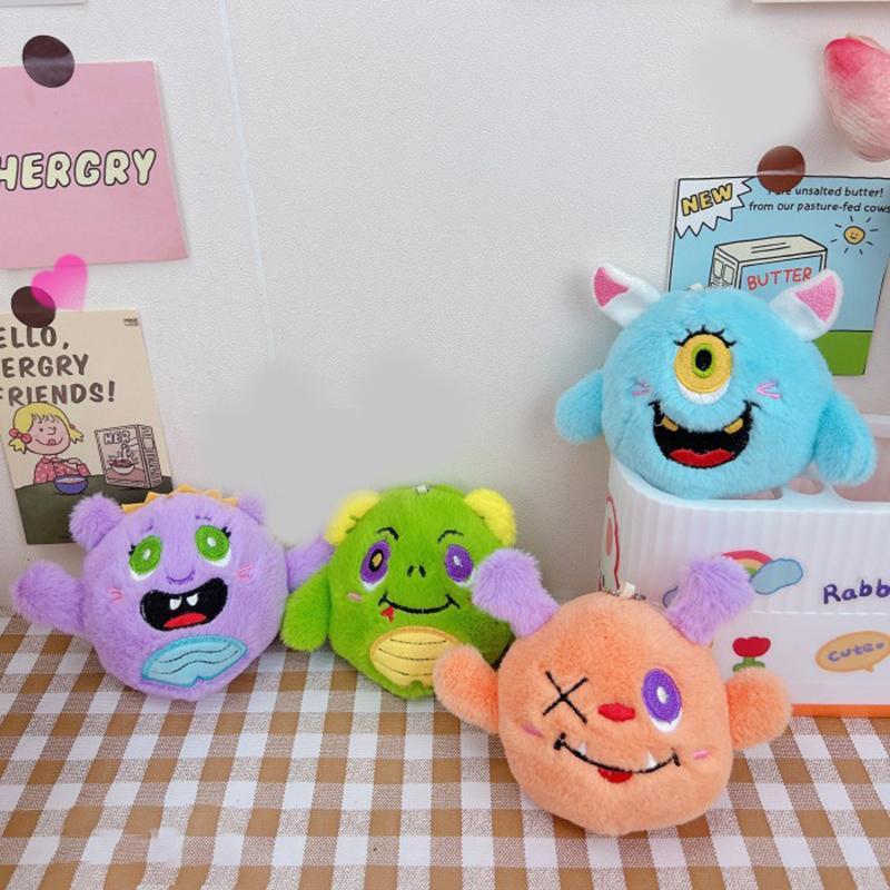 Cartoon Animal Little Monster Plush Pendant Keychain Costume Knapsack Hanging Decoration Gift
Cartoon Animal Little Monster Plush Pendant Keychain Costume Knapsack Hanging Decoration Gift