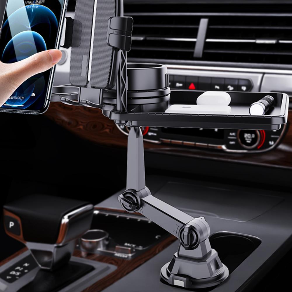 CP252A Багатофункціональний автомобільний тримач для чашки, кріплення, затискач для мобільного телефону, кронштейн з подвійним підносом для їжі
CP252A Багатофункціональний автомобільний тримач для чашки, кріплення, затискач для мобільного телефону, кронштейн з подвійним підносом для їжі