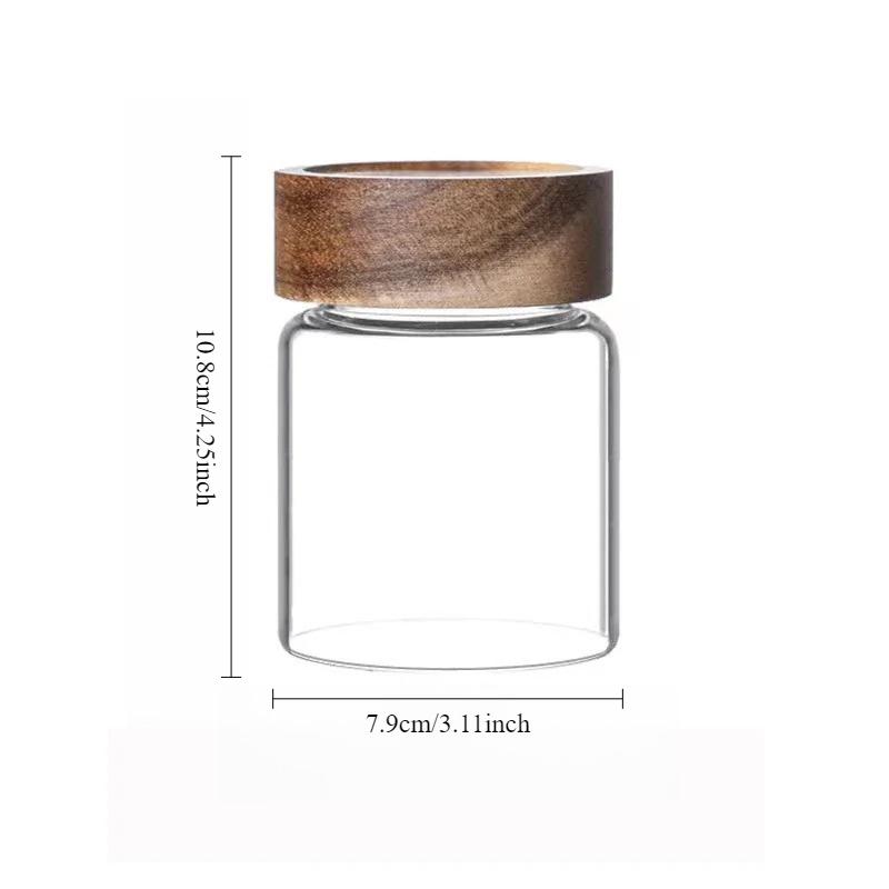 Household Tea Room Flower Tea Sugar Jar Food-grade Tea Jar Storage and Storage Bottle Round Glass Tea Jar Sealed Jar Glass Jar 1pcs
Household Tea Room Flower Tea Sugar Jar Food-grade Tea Jar Storage and Storage Bottle Round Glass Tea Jar Sealed Jar Glass Jar 1pcs