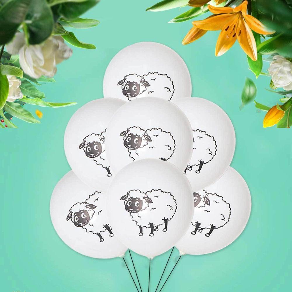 10pcs 12inch White Sheep Latex Balloons Inflatable Animal Balloons Sheep Print Balloon Baby Shower 10pcs
10pcs 12inch White Sheep Latex Balloons Inflatable Animal Balloons Sheep Print Balloon Baby Shower 10pcs