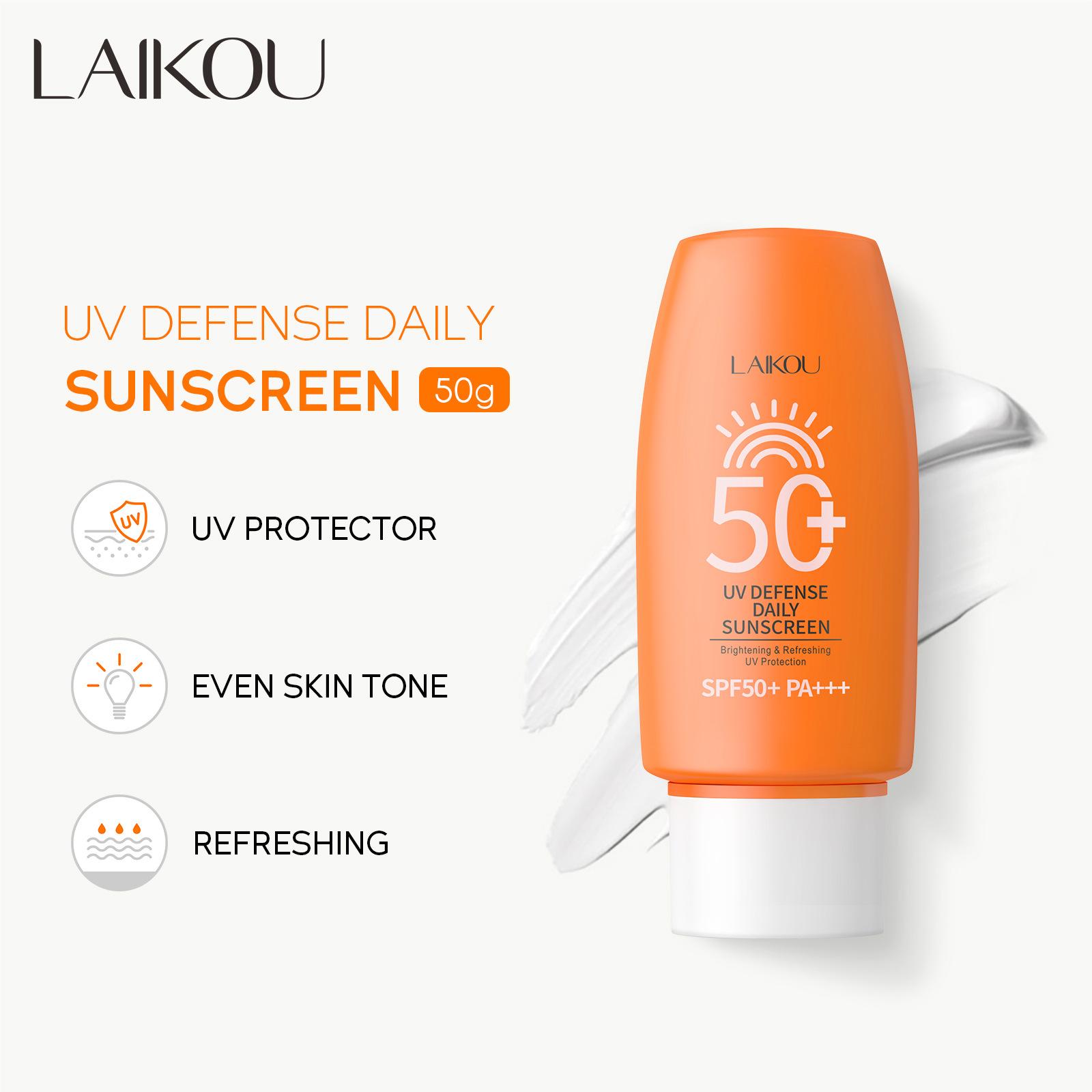 LAIKOU Увлажняющий солнцезащитный крем SPF50+PA+++Используется для прогулок на открытом воздухе на пляже для взрослых и детей 2g-10PCS
LAIKOU Увлажняющий солнцезащитный крем SPF50+PA+++Используется для прогулок на открытом воздухе на пляже для взрослых и детей 2g-10PCS