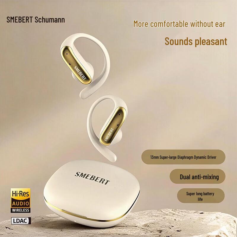 SMEBERT G5 Lite Open-Ear Bluetooth Sport Earbuds
SMEBERT G5 Lite Open-Ear Bluetooth Sport Earbuds