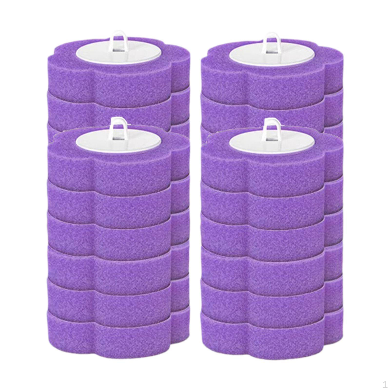 24 Hygienic Sponge Refills for Toilet Brush And Cleaner. фіолетовий
24 Hygienic Sponge Refills for Toilet Brush And Cleaner. фіолетовий