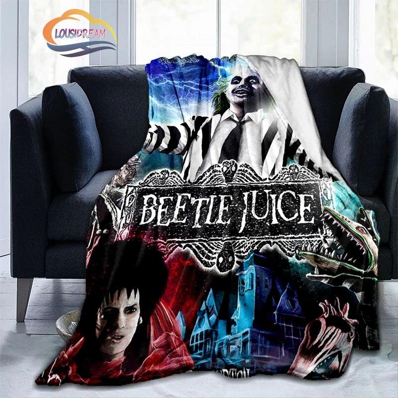 Фільми Beetlejuice American Horror Film Blanket Анімаційна ковдра Super soft Four Seasons Universal 75x90cm
Фільми Beetlejuice American Horror Film Blanket Анімаційна ковдра Super soft Four Seasons Universal 75x90cm
