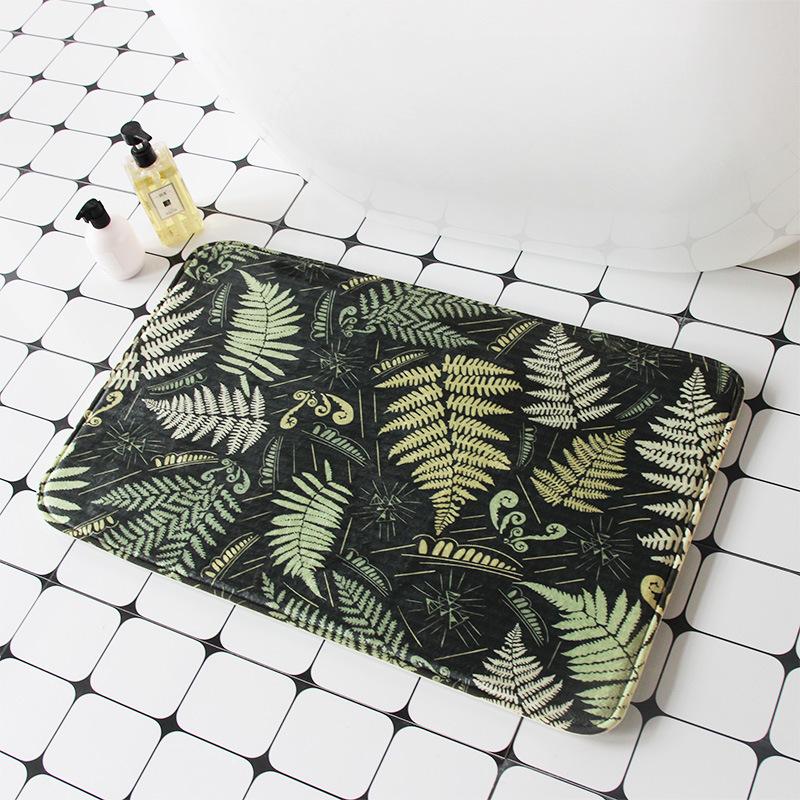 VIKAMA Flannel Carpet Summer Leaves Floor Mat Bathroom Non-Slip Doormat Thickened Washable Water-Absorbent Household Carpet 40X60CM(1.3x2FT
VIKAMA Flannel Carpet Summer Leaves Floor Mat Bathroom Non-Slip Doormat Thickened Washable Water-Absorbent Household Carpet 40X60CM(1.3x2FT