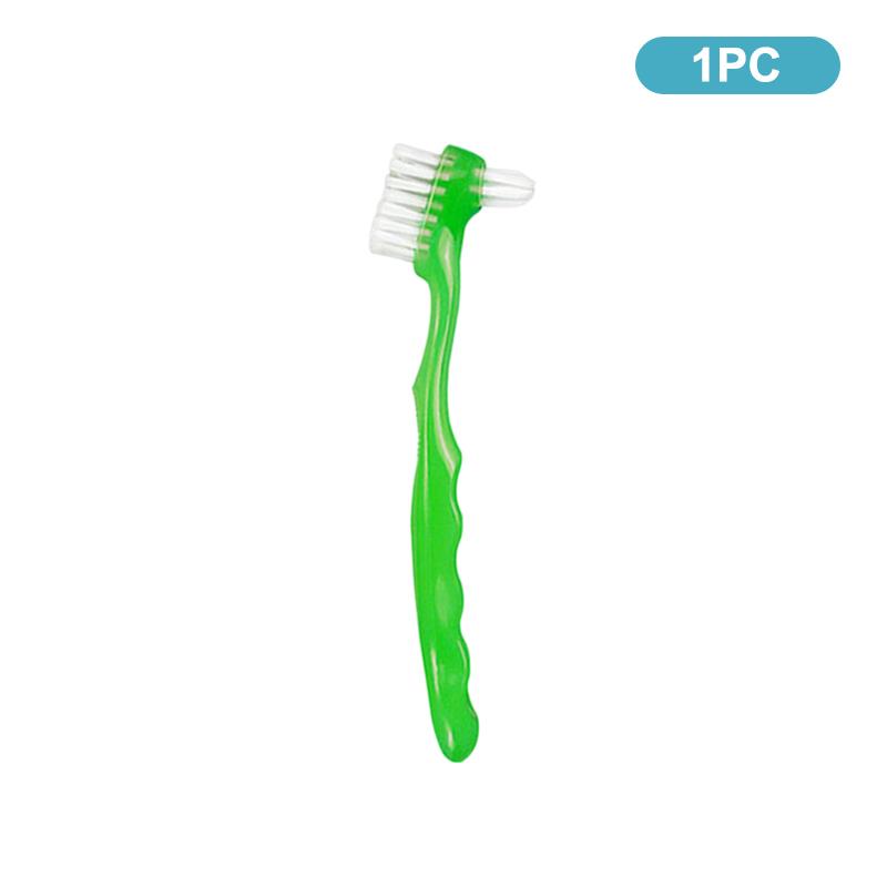 1/5Pcs Double Sided Denture Toothbrush Invisible Braces Cleaning Brush For Men Women False Teeth Brush Oral Cleaning Tools 1 зелений
1/5Pcs Double Sided Denture Toothbrush Invisible Braces Cleaning Brush For Men Women False Teeth Brush Oral Cleaning Tools 1 зелений
