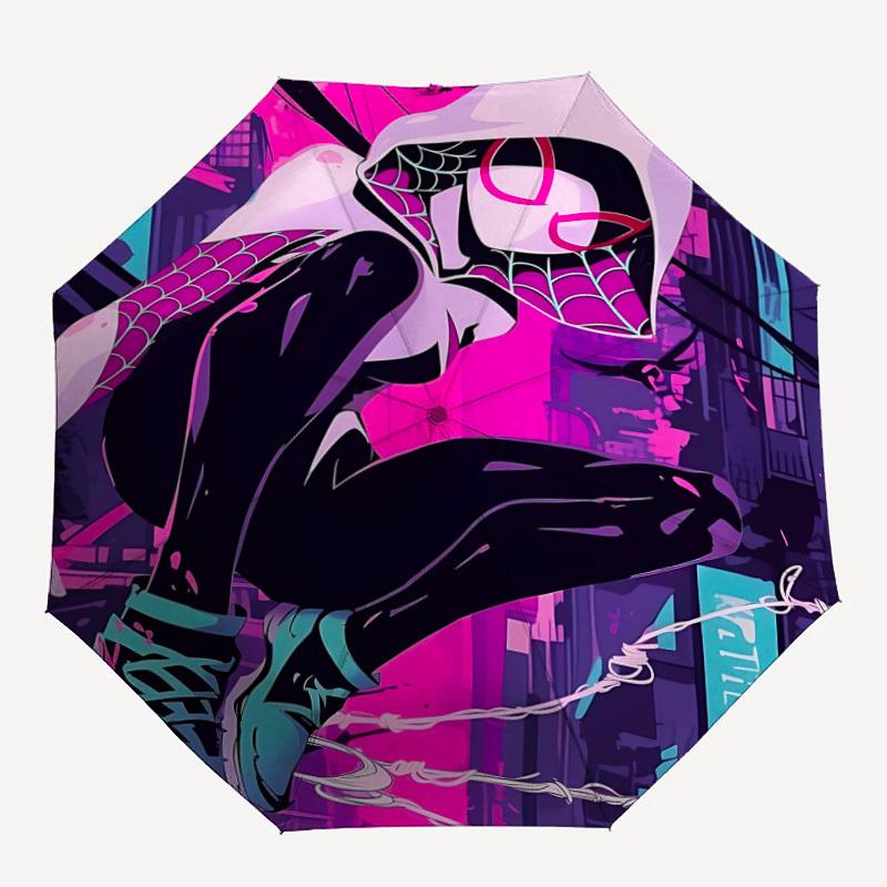 1pc Spider-Gwen Automatic Folding Umbrella, 8 Ribs for All-Season Use, Portable for Travel & Outdoor Activities 010
1pc Spider-Gwen Automatic Folding Umbrella, 8 Ribs for All-Season Use, Portable for Travel & Outdoor Activities 010