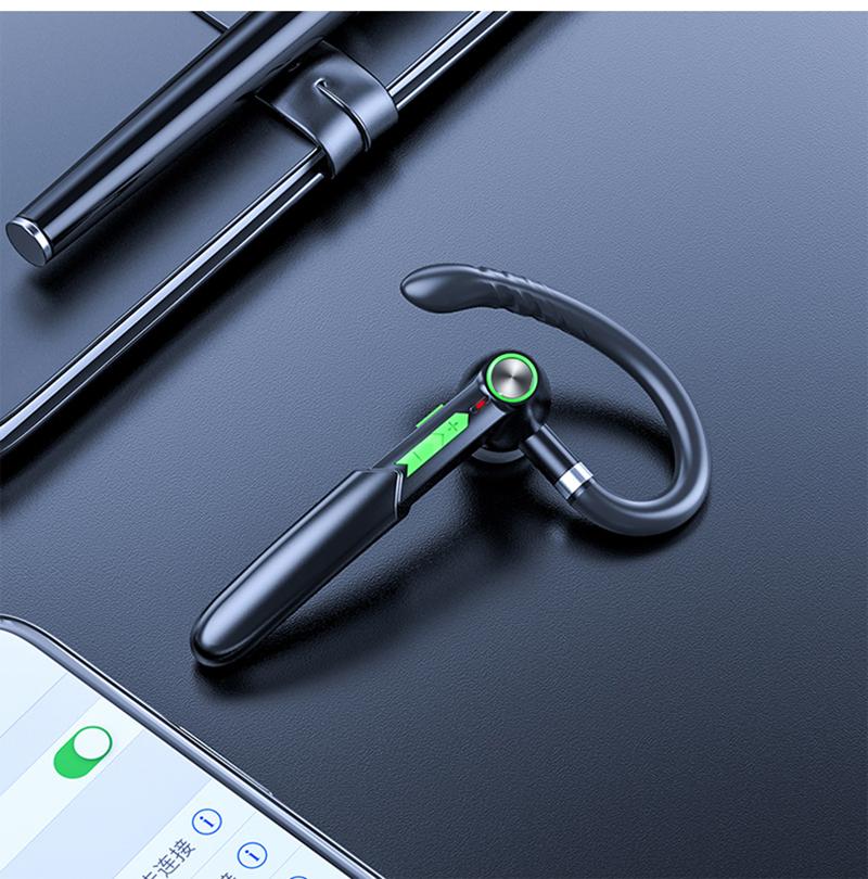 ME-100 Single Ear Hook Bluetooth-compatible Earphone Wireless Stereo HD Mic Headphones for iPhone Samsung Huawei Black
ME-100 Single Ear Hook Bluetooth-compatible Earphone Wireless Stereo HD Mic Headphones for iPhone Samsung Huawei Black