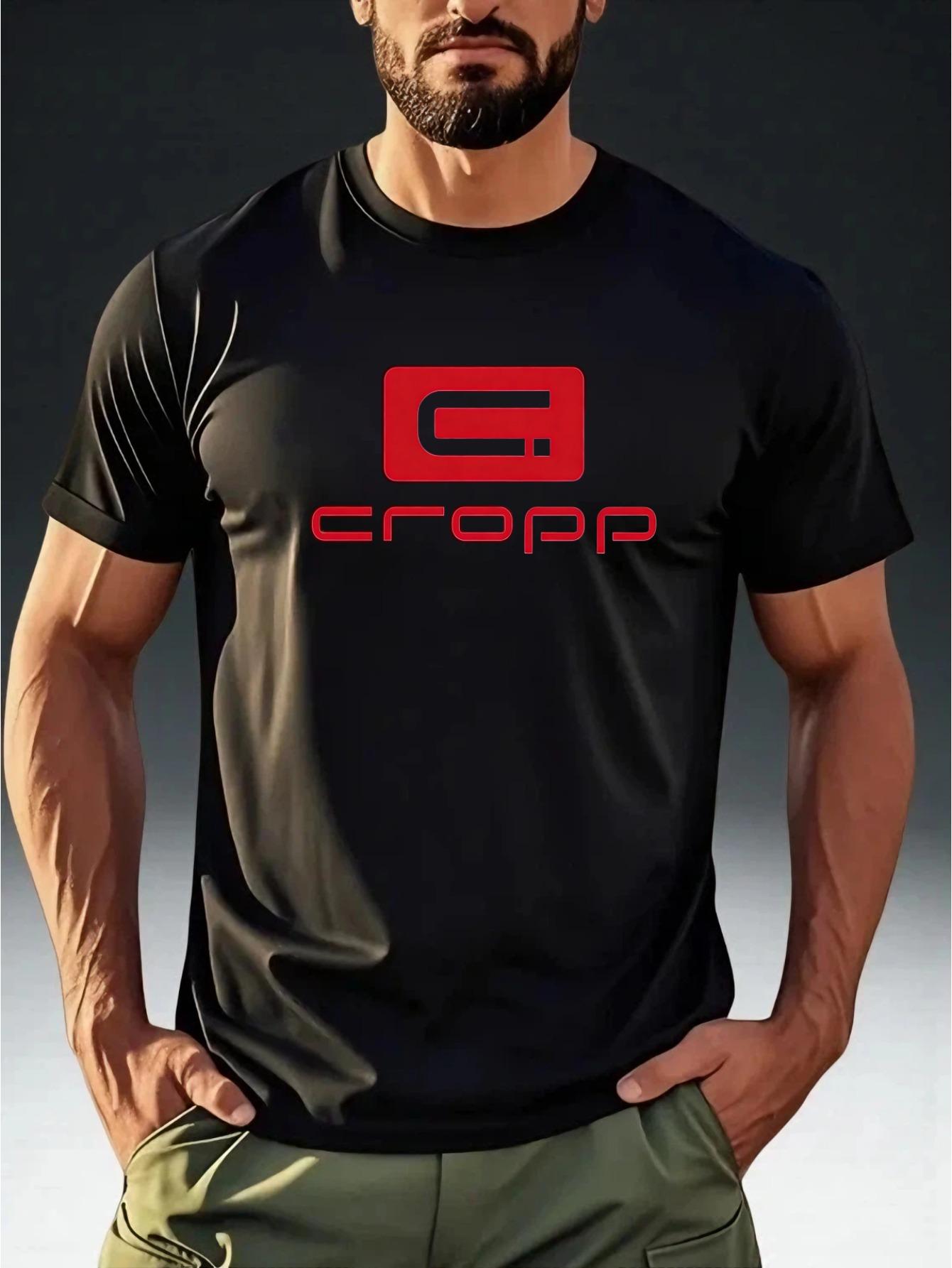 Men s Trendy Minimalist Style Short-Sleeve T-Shirt with cropp Letter Themed Print L
Men s Trendy Minimalist Style Short-Sleeve T-Shirt with cropp Letter Themed Print L