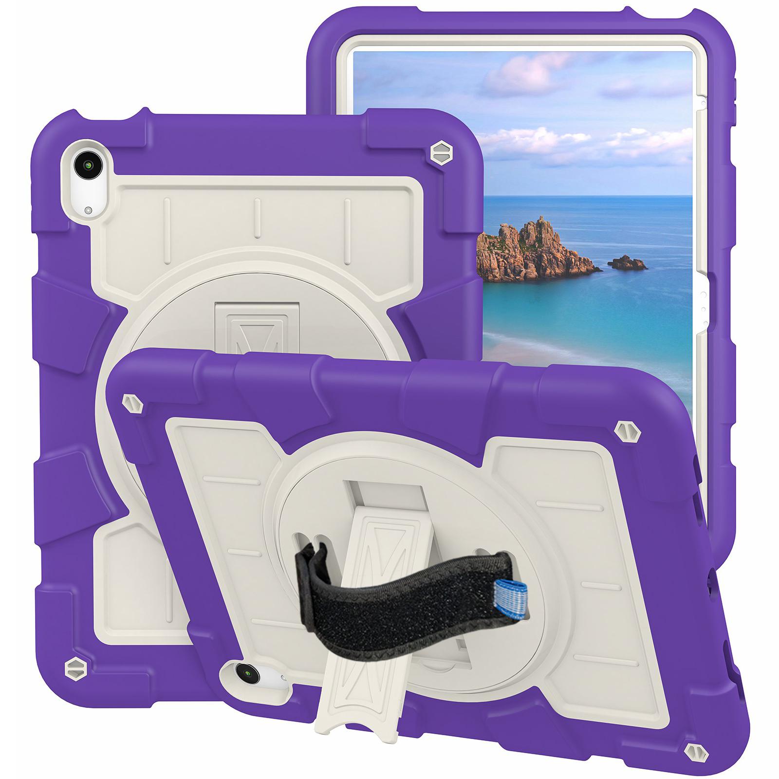 For iPad (2025)/10.9 (2022) TPU+PC Tablet Case Rotating Hand Strap Kickstand Cover with Shoulder Strap Colorful Gold
For iPad (2025)/10.9 (2022) TPU+PC Tablet Case Rotating Hand Strap Kickstand Cover with Shoulder Strap Colorful Gold