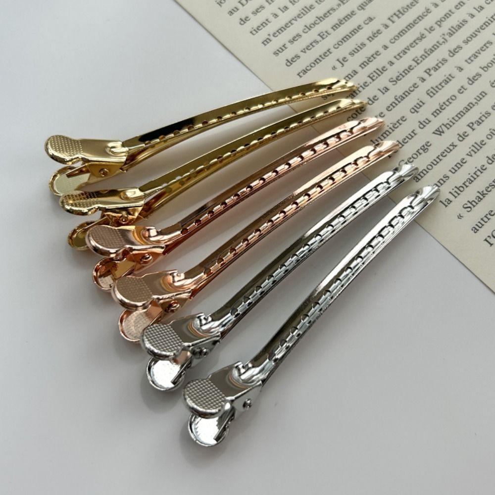 20Pcs DIY Hair Salon Fixed Clips 9.5cm Duckbill Fluffy Clamps Barbershop Tool рожевий колір золота
20Pcs DIY Hair Salon Fixed Clips 9.5cm Duckbill Fluffy Clamps Barbershop Tool рожевий колір золота
