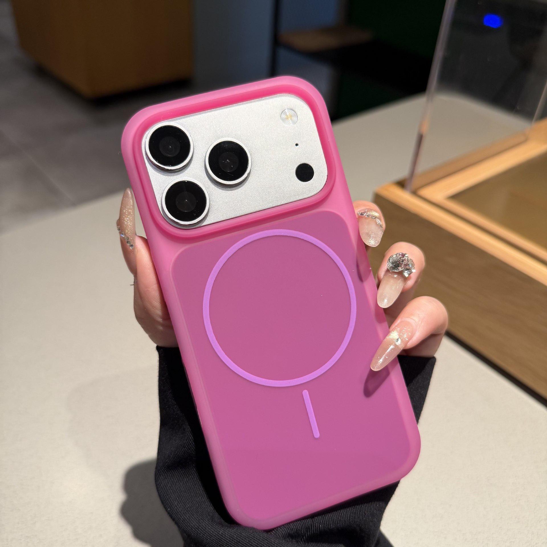 Magnetic Phone Case for iPhone 17 PM, Drop-proof Protective Cover for Apple 16 Pro Max, Jelly Silicone for 15 Pro. 17 Pro
Magnetic Phone Case for iPhone 17 PM, Drop-proof Protective Cover for Apple 16 Pro Max, Jelly Silicone for 15 Pro. 17 Pro
