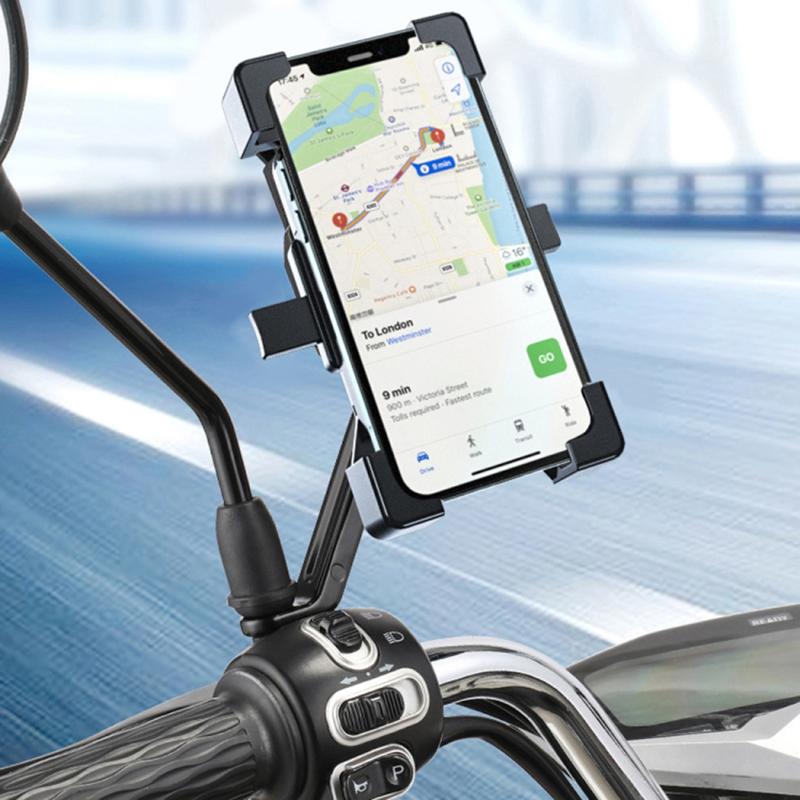 Motorcycle Rearview Mirror 4.5-6.3 inch Phone Holder Motorbike Cycing Cellphone Stand Bracket Type A
Motorcycle Rearview Mirror 4.5-6.3 inch Phone Holder Motorbike Cycing Cellphone Stand Bracket Type A