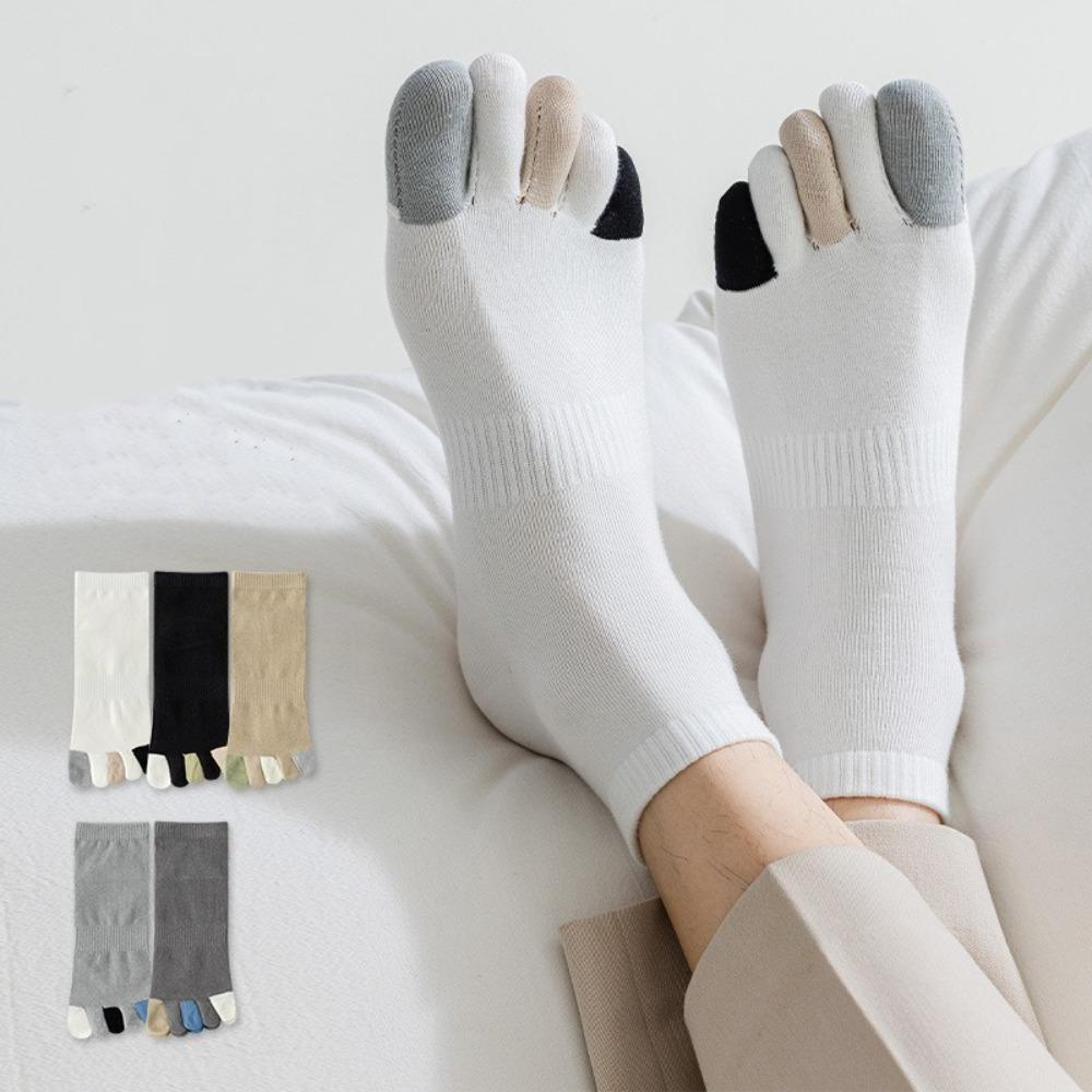 1 Pair with Separate Fingers Five Finger Socks Sweat Absorption Men s Socks Men Toe Socks Summer
1 Pair with Separate Fingers Five Finger Socks Sweat Absorption Men s Socks Men Toe Socks Summer