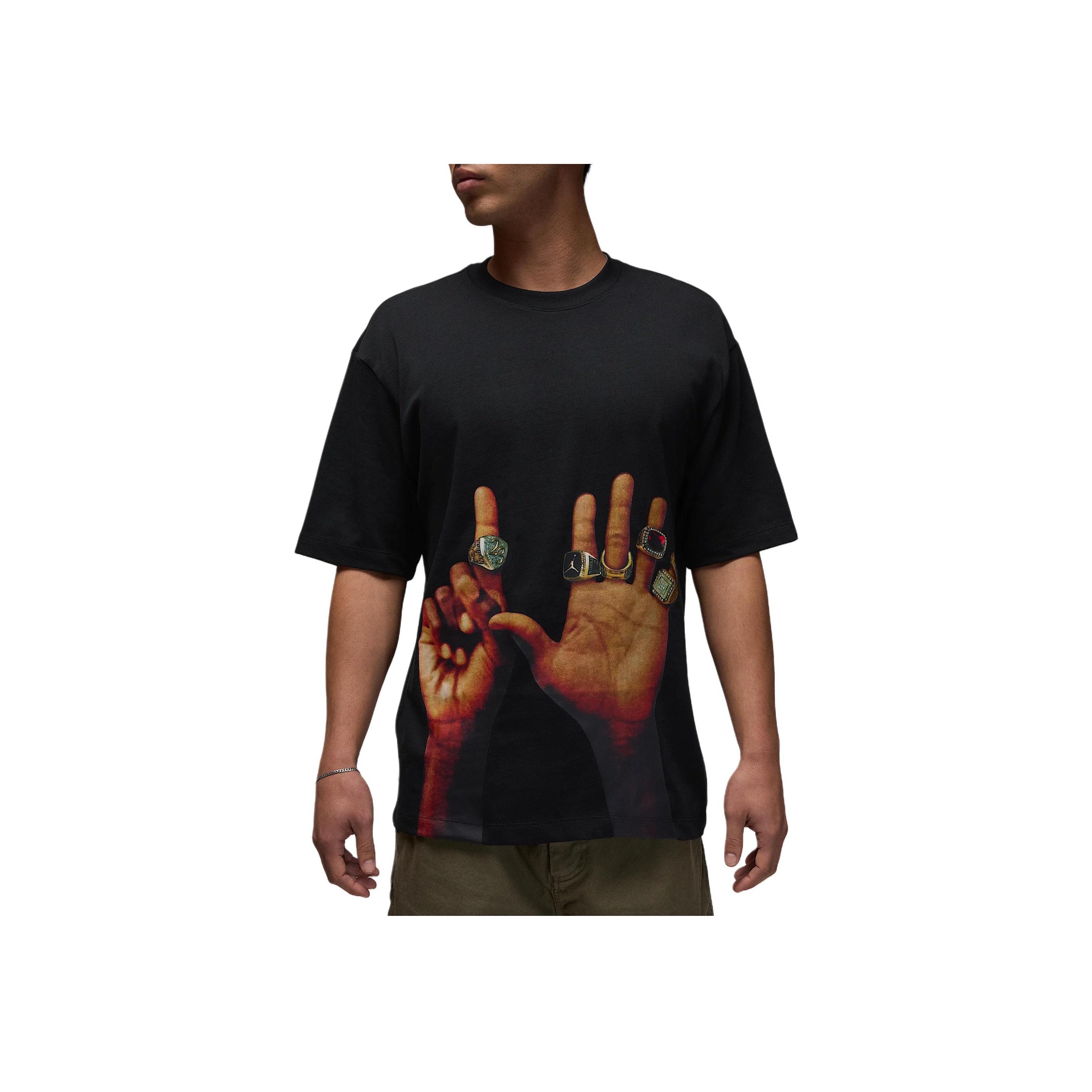 Футболка Air Jordan Flight MVP Rings, черная/парусная, унисекс, топы HJ2322-010 M
Футболка Air Jordan Flight MVP Rings, черная/парусная, унисекс, топы HJ2322-010 M