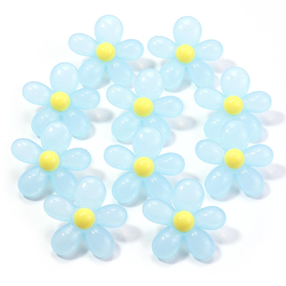 10pcs/lot Acrylic Flower Beads Jelly Color Sunflower Beads Loose Spacer Beads For Jewelry Making DIY Necklace Hair Accessories синий
10pcs/lot Acrylic Flower Beads Jelly Color Sunflower Beads Loose Spacer Beads For Jewelry Making DIY Necklace Hair Accessories синий