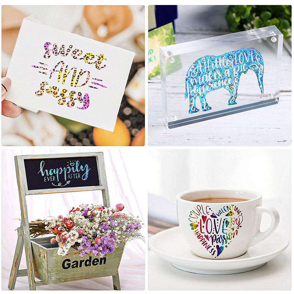 4 Sheets 12in x 10in 4 Assorted Colors Leopard Adhesive Vinyl Making Letter Graphical DIY Bottle Cup Wall Table Decor For Cut 30x25cm
4 Sheets 12in x 10in 4 Assorted Colors Leopard Adhesive Vinyl Making Letter Graphical DIY Bottle Cup Wall Table Decor For Cut 30x25cm