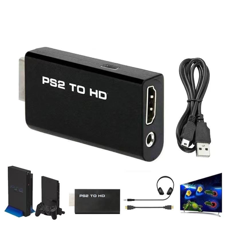 Совместимый конвертер HDMI-PS2, аудио- и видеоадаптер с аудиокабелем 3,5 мм, поддерживает все режимы отображения Ps2 480i 480p 576i для ПК
Совместимый конвертер HDMI-PS2, аудио- и видеоадаптер с аудиокабелем 3,5 мм, поддерживает все режимы отображения Ps2 480i 480p 576i для ПК
