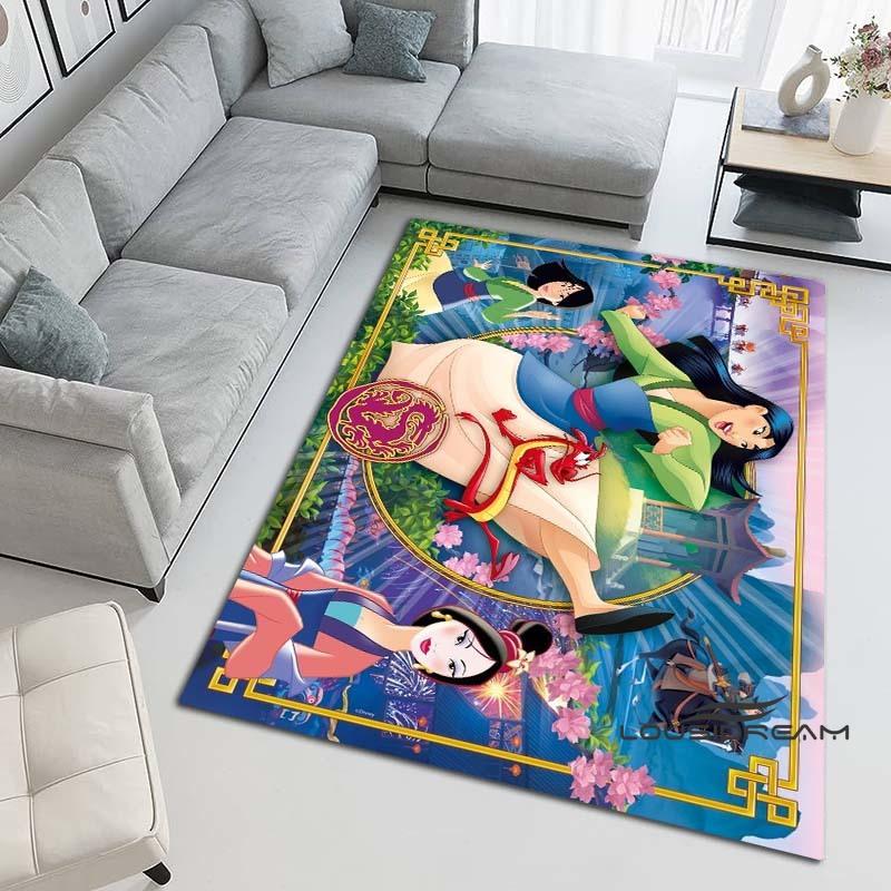 2026 New Mulan Cartoon Print Rug, suitable for living room, bedroom, and children s room home décor, pink theme, non-slip mat, 60x90cm
2026 New Mulan Cartoon Print Rug, suitable for living room, bedroom, and children s room home décor, pink theme, non-slip mat, 60x90cm