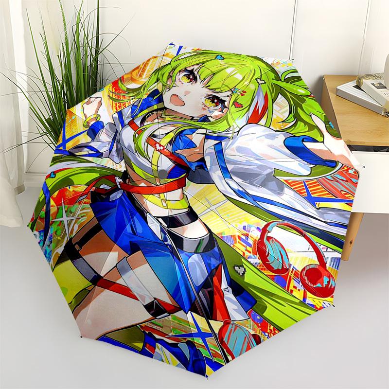 1pc Outdoor Umbrella with Anime Girl Design - Automatic Opening/Closing Umbrella with Portable Tri-Fold Design, 8-Rib Iron Frame, Perfect Gift fo
1pc Outdoor Umbrella with Anime Girl Design - Automatic Opening/Closing Umbrella with Portable Tri-Fold Design, 8-Rib Iron Frame, Perfect Gift fo