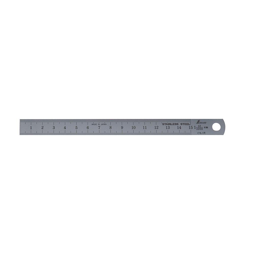 Shinwa Sokutei Imono Shaku 15cm 12cm Display Silver 18023 срібний 
Shinwa Sokutei Imono Shaku 15cm 12cm Display Silver 18023 срібний
