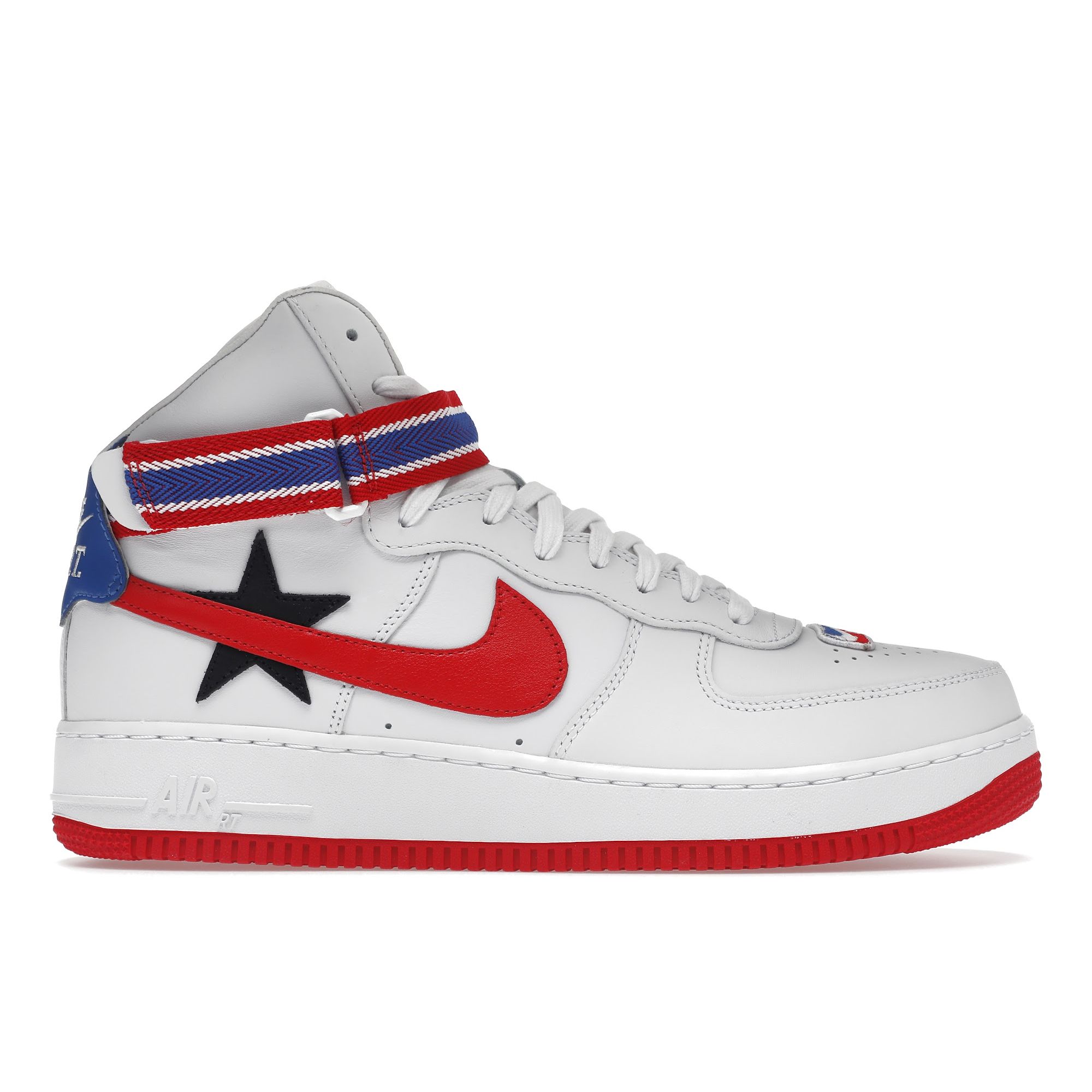 Высокие белые кроссовки унисекс Riccardo Tisci x NikeLab Air Force 1 Black-Game-Royal-University-Red AQ3366-100
Высокие белые кроссовки унисекс Riccardo Tisci x NikeLab Air Force 1 Black-Game-Royal-University-Red AQ3366-100