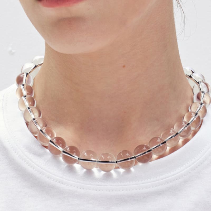 MONDAY EDITION Crystal Clear Necklace Clear
MONDAY EDITION Crystal Clear Necklace Clear