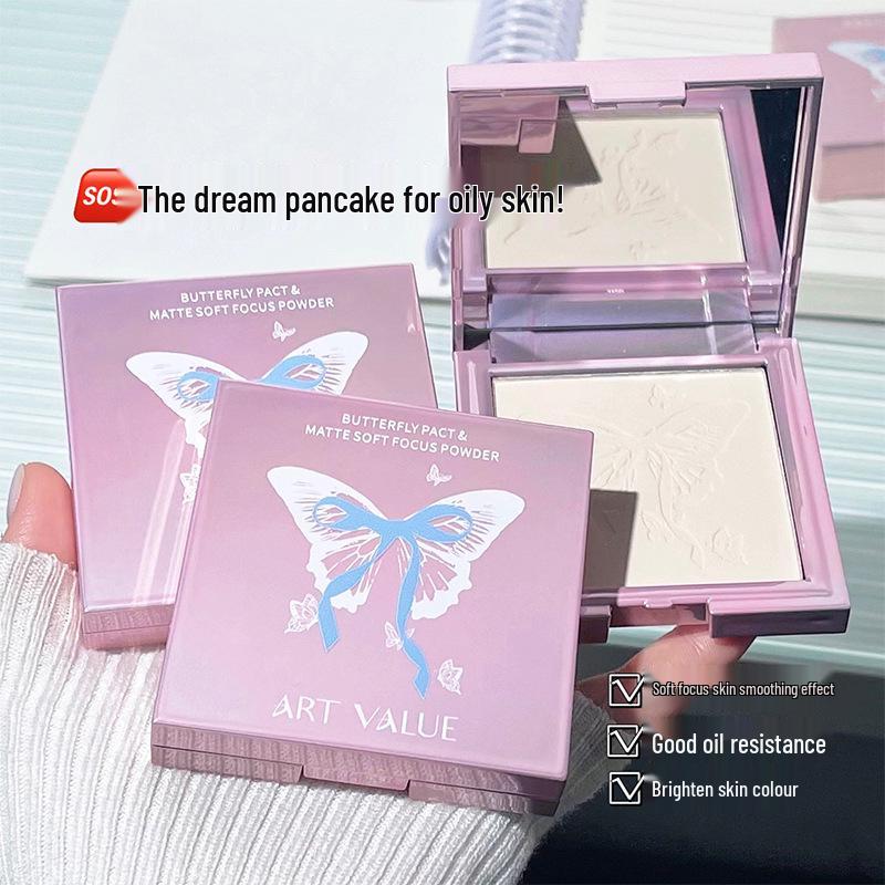 Butterfly Contract Matte Soft Focus Powder: Oil Control Setting and Touch-Up, Waterproof and Sweatproof Concealer for Dry and Oily Skin.
Butterfly Contract Matte Soft Focus Powder: Oil Control Setting and Touch-Up, Waterproof and Sweatproof Concealer for Dry and Oily Skin.